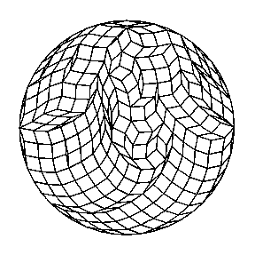 Rhombic tiling